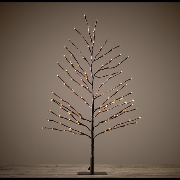 Restoration Hardware starlit tree 2' in bark - Picture 6 of 9